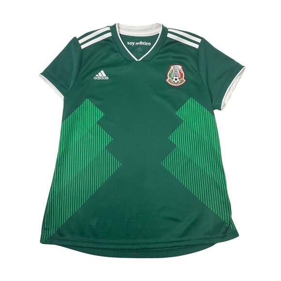 2018 Adidas Mexico Home Kit Women's L - Picture 1 of 4
